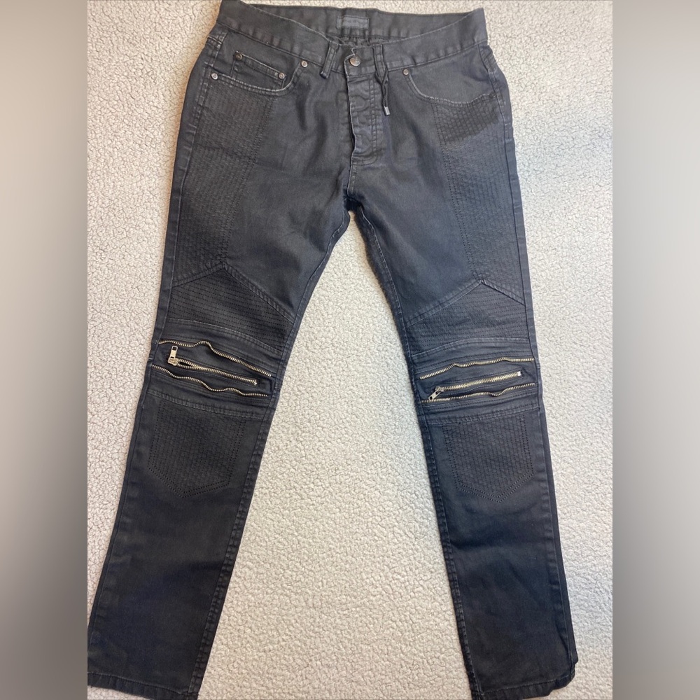 Royal Seven Pants Mens 32 Moro Denim Slum Pencil Jeans